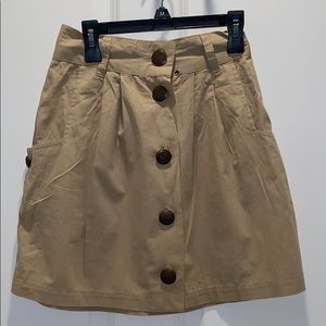 Khaki skirt | XSMALL |